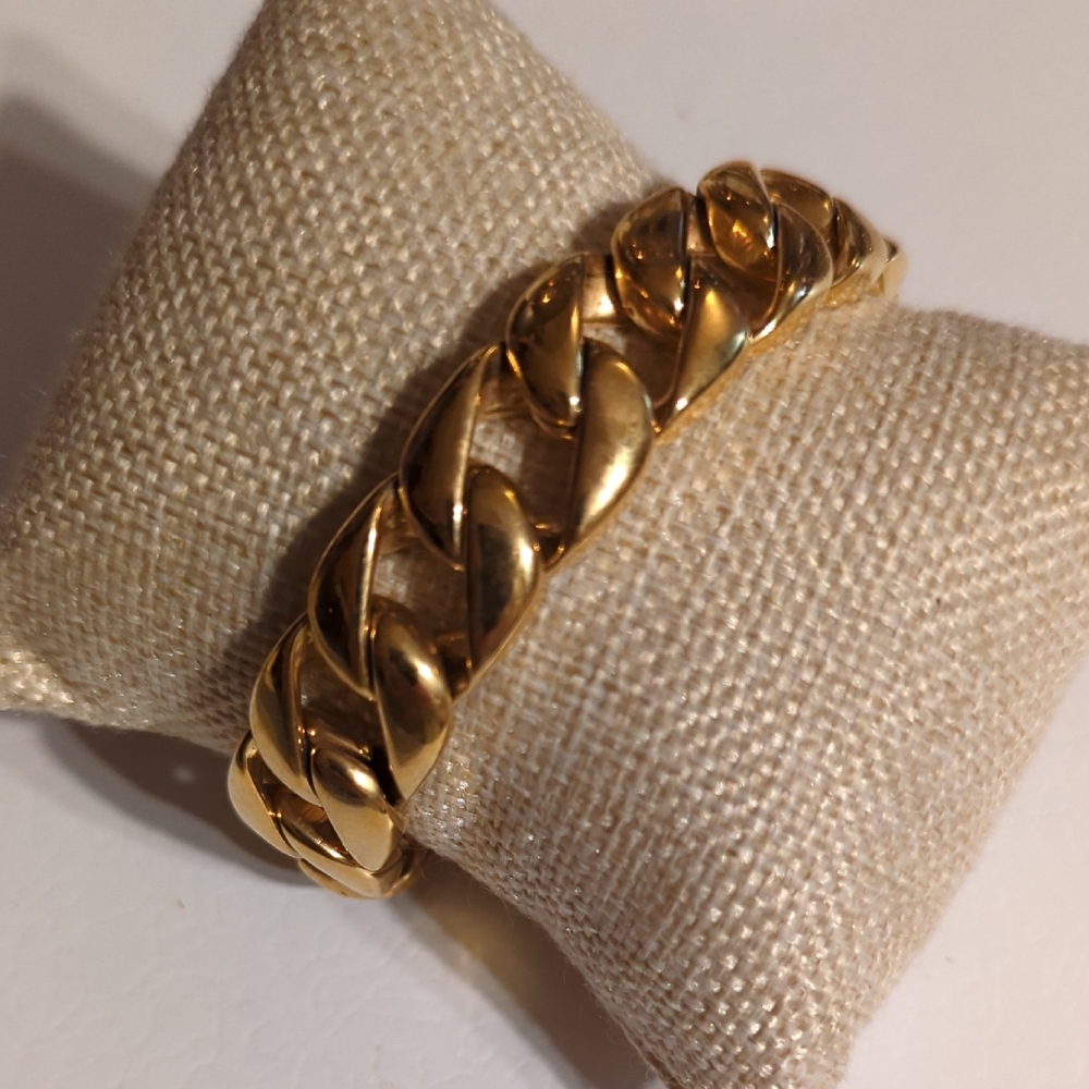 NWT Men's Gold Chain Bracelet
